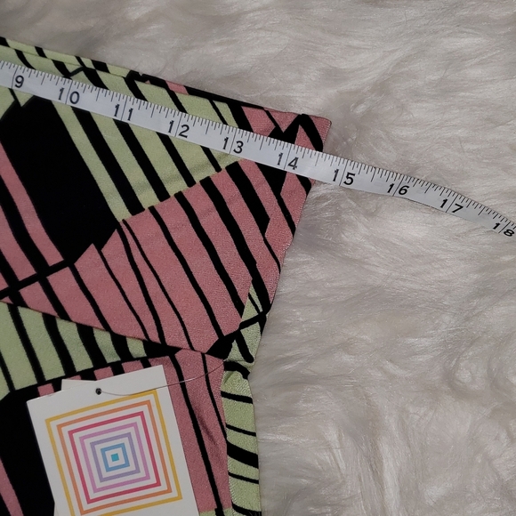 LuLaRoe Colorful Patterned Midi Casual Skirt - Picture 6 of 8